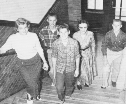 Class officers 1957